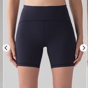 Lululemon Train Times Short Midnight Navy Size 8